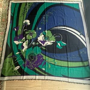 Emilio Pucci floral scarf